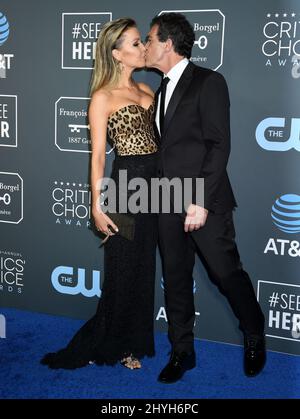 Antonio Banderas bei den Annual Critics' Choice Awards 24., die am 13. Januar 2019 in Santa Monica, USA, bei Barker Hanger verliehen wurden. Stockfoto
