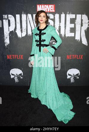 Amber Rose Revah im Marvel's „The Punisher“ L.A. Sondervorführung in den ArcLight Cinemas Hollywood Stockfoto