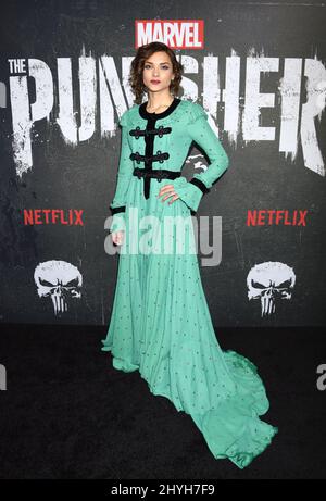 Amber Rose Revah im Marvel's „The Punisher“ L.A. Sondervorführung in den ArcLight Cinemas Hollywood Stockfoto