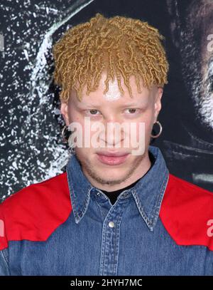 Shaun Ross nahm an der New Yorker Premiere von „Glass“ Teil, die am 15. Januar 2019 im SVA Theatre in New York City, NY, stattfand Stockfoto