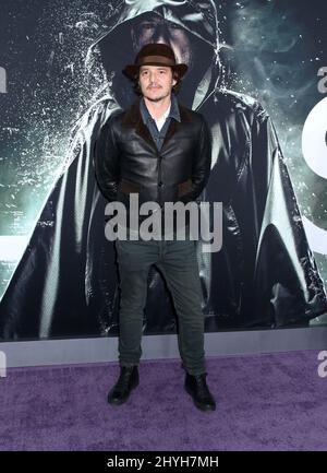 Pedro Pascal nahm an der New Yorker Premiere von „Glass“ Teil, die am 15. Januar 2019 im SVA Theatre in New York City, NY, stattfand Stockfoto