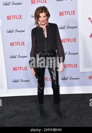 Rene Russo bei der Netflix-Premiere von „Velvet Buzzsaw“ im Egyptian Theatre Stockfoto