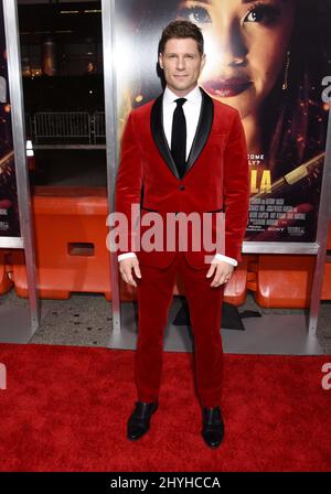 Matt Lauria bei der „Miss Bala“-Weltpremiere im Regal Cinemas L.A. LIVE am 30. Januar 2019 in Los Angeles, USA. Stockfoto