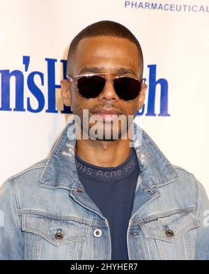 Eric West nimmt an der dritten jährlichen Blue Jacket Fashion Show Teil, die am 7. Februar 2019 in den Pier 59 Studios in New York City, USA, stattfindet. Stockfoto