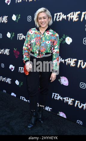 MILCK kommt bei der Janelle Monae x Instagram FEM der Zukunftsbrunch, der am 8. Februar 2019 in Ysabel in West Hollywood, USA, stattfand. Stockfoto