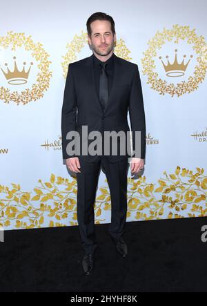 Niall Matter kommt zum Hallmark Channel und zum Hallmark Movies & Mysteries Winter 2019 TCA Event im Tournament House Stockfoto