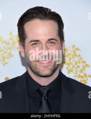Niall Matter kommt zum Hallmark Channel und zum Hallmark Movies & Mysteries Winter 2019 TCA Event im Tournament House Stockfoto