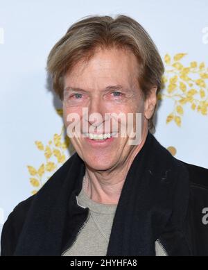 Jack Wagner bei der Ankunft im Hallmark Channel und beim Hallmark Movies & Mysteries Winter 2019 TCA Event im Tournament House Stockfoto