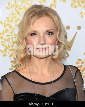 Teryl Rothery bei der Ankunft im Hallmark Channel und beim Hallmark Movies & Mysteries Winter 2019 TCA Event im Tournament House Stockfoto