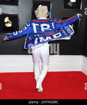 Ricky Rebel bei den jährlichen Grammy Awards 61., die am 10. Februar 2019 im Staples Center in Los Angeles, CA, verliehen wurden. Stockfoto