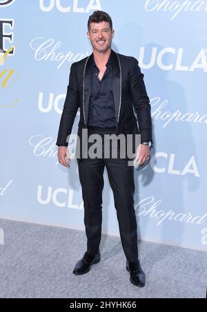 Robin Thicke bei der Hollywood for Science Gala am 21. Februar 2019 in einer Privatresidenz in Los Angeles, CA. Stockfoto