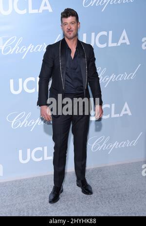 Robin Thicke bei der Hollywood for Science Gala am 21. Februar 2019 in einer Privatresidenz in Los Angeles, CA. Stockfoto