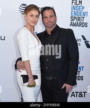 Lala Kent und Randall Emmett bei den Film Independent Spirit Awards 2019, die am 23. Februar 2019 am Santa Monica Beach in Santa Monica, CA, verliehen wurden. Stockfoto