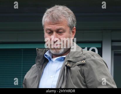 DATEI-PICS AUFGENOMMEN MAI 2015. London, England. 15.. März 2022. File Photo von Chelsea FC Besitzer Roman Abramovich, der von der britischen Regierung sanktioniert wurde. Roman im Chelsea / Crystal Palace im Mai 2015. Bild von: Jason Mitchell/Alamy Live News Stockfoto