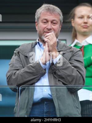 DATEI-PICS AUFGENOMMEN MAI 2015. London, England. 15.. März 2022. File Photo von Chelsea FC Besitzer Roman Abramovich, der von der britischen Regierung sanktioniert wurde. Roman im Chelsea / Crystal Palace im Mai 2015. Bild von: Jason Mitchell/Alamy Live News Stockfoto
