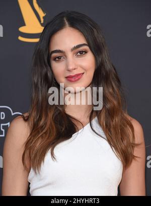 Melissa Barrera bei den College Television Awards 39., die am 16. März 2019 im Wolf Theatre im Saban Media Center in North Hollywood, CA, verliehen wurden. Stockfoto