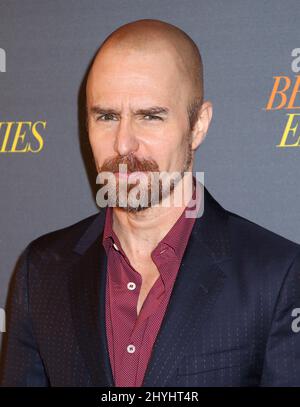 Sam Rockwell nimmt am 17. März 2019 in New York an einem NY Photo Call zum Thema „The Best of Enemies“ Teil, der im Whitby Hotel stattfand. Stockfoto