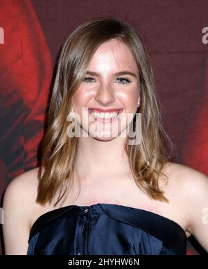 Noelle Sheldon nahm an der US-Premiere in New York Teil, die am 19. März 2019 im Museum of Modern Art in New York City, NY, stattfand Stockfoto