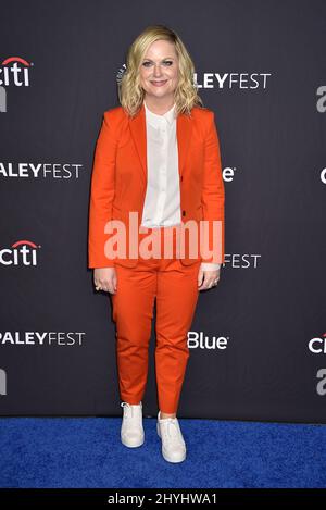 Amy Poehler bei NBC's Parks and Recreation 10. Anniversary Reunion während des PaleyFest Los Angeles 2019 im Dolby Theater Stockfoto