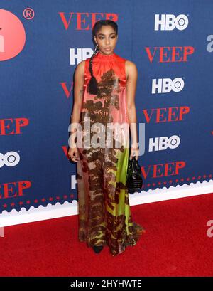 Jessica Williams bei der Premiere der Veep-Saison 7 in New York Stockfoto