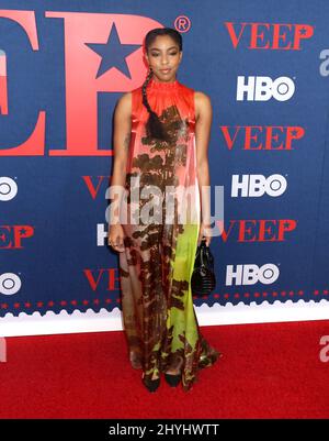 Jessica Williams bei der Premiere der Veep-Saison 7 in New York Stockfoto