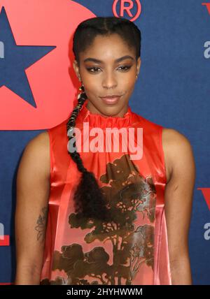Jessica Williams bei der Premiere der Veep-Saison 7 in New York Stockfoto