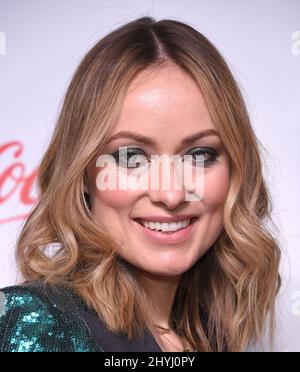 Olivia Wilde kommt bei den Big Screen Achievement Awards während der CinemaCon 2019 im Caesars Palace an Stockfoto