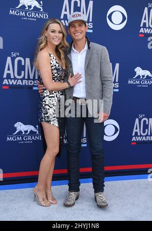 Granger Smith bei den Academy of Country Music Awards 54., die am 7. April 2019 in Las Vegas, NV, in der MGM Grand Garden Arena im MGM Grand Hotel & Casino verliehen wurden. Stockfoto