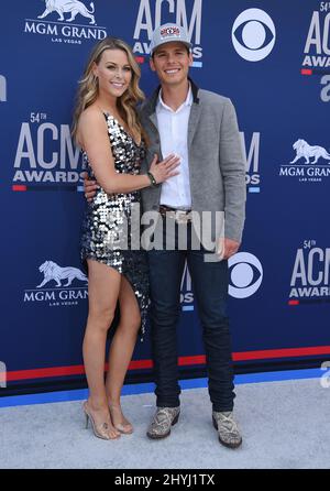 Granger Smith bei den Academy of Country Music Awards 54., die am 7. April 2019 in Las Vegas, NV, in der MGM Grand Garden Arena im MGM Grand Hotel & Casino verliehen wurden. Stockfoto