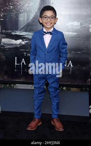 Jayden Valdivia bei der Premiere von „The Curse of La Llorona“ am 15. April 2019 im Ägyptischen Theater in Hollywood, USA. Stockfoto