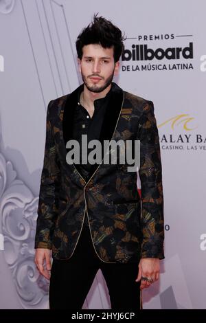 Sebastian Yatra nimmt an den Billboard Latin Music Awards 2019 im Mandalay Bay Resort & Casino in Las Vegas Teil Stockfoto