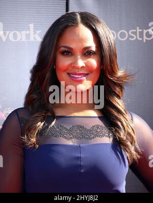 Laila Ali nimmt an den jährlichen Daytime Creative Arts Emmy Awards 46. im Pasadena Civic Center Teil Stockfoto