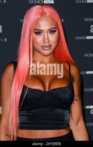 Tammy Hembrow nimmt an der Fashion Nova X Cardi B Collection Launch-Veranstaltung Teil, die am 8. Mai 2019 im Hollywood Palladium in Hollywood, Kalifornien, stattfand Stockfoto