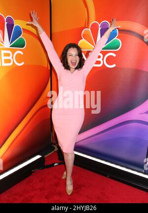 Fran Drescher nimmt an der NBC 2019 im Vorfeld Teil, die am 13. Mai 2019 im Four Seasons Hotel in New York stattfand. Stockfoto