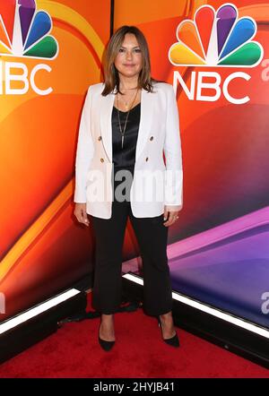 Mariska Hargitay nahm an der NBC 2019 im Vorfeld Teil, die am 13. Mai 2019 im Four Seasons Hotel in New York stattfand. Stockfoto