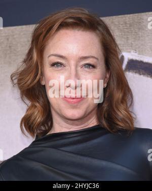 Molly Parker bei der Premiere von „Deadwood“ von HBO Films in Los Angeles Stockfoto