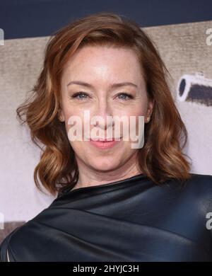 Molly Parker bei der Premiere von „Deadwood“ von HBO Films in Los Angeles Stockfoto