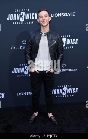 Adam Rippon bei der L.A.-Sondervorführung von 'John Wick: Chapter 3 - Parabellum' im TCL Chinese Theatre Stockfoto