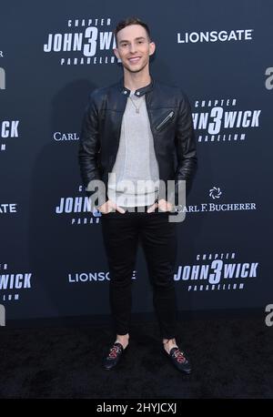 Adam Rippon bei der L.A.-Sondervorführung von 'John Wick: Chapter 3 - Parabellum' im TCL Chinese Theatre Stockfoto