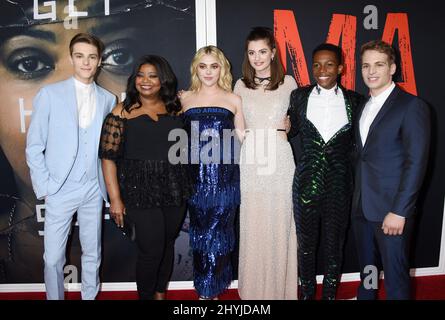 Corey Fogelmanis, Octavia Spencer, McKaley Miller, Diana Silvers, Dante Brown und Gianni Paolo bei der Universal Picturs 'MA' Special Screening im Regal Cinemas L.A. LIVE am 16. Mai 2019 in Los Angeles, USA. Stockfoto