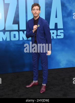 Thomas Middleditch bei der Hollywood-Premiere von „Godzilla: King of the Monsters“ Stockfoto