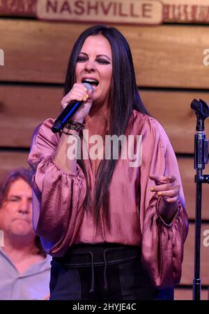 Sara Evans und die Barker Family Band im City Winery auf ihrer „Bloodline Tour“ Stockfoto