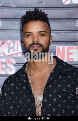 Eka Darville nimmt an der Sondervorstellung „Jessica Jones“ für die Saison 3 von Marvel Teil, die am 28. Mai 2019 in Hollywood im ArcLight Cinemas Hollywood stattfand Stockfoto