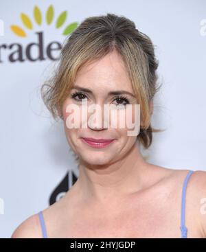 Ashley Jones bei der Ankunft zum jährlichen Bloom Summit 2. im Beverly Hilton Hotel am 01. Juni 2019 in Beverly Hills, CA. Stockfoto