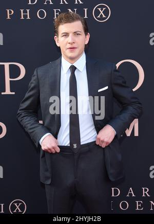 Tye Sheridan bei der Premiere von Dark Phoenix in Los Angeles Stockfoto