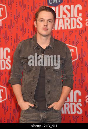 Travis Denning bei den CMT Music Awards 2019, die am 5. Juni 2019 in Nashville, TN, in der Bridgestone Arena verliehen wurden. Stockfoto