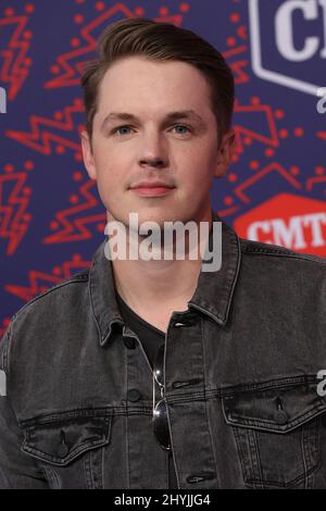 Travis Denning bei den CMT Music Awards 2019, die von Little Big Town veranstaltet werden und am 5. Juni 2019 in der Bridgestone Arena in Nashville, TN, stattfinden. Stockfoto