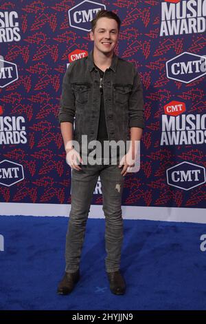 Travis Denning bei den CMT Music Awards 2019, die von Little Big Town veranstaltet werden und am 5. Juni 2019 in der Bridgestone Arena in Nashville, TN, stattfinden. Stockfoto