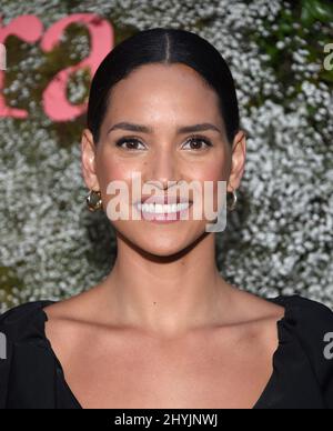 Adria Arjona bei der InStyle Max Mara Women in Film-Veranstaltung im Chateau Marmon Stockfoto