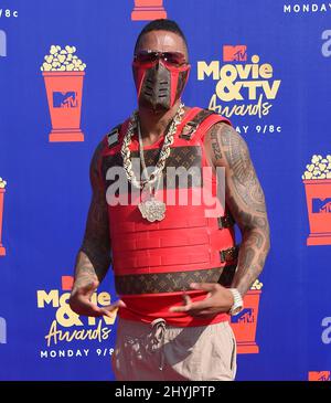 Nick Cannon bei den MTV Movie & TV Awards 2019 bei Barker Hanger am 15. Juni 2019 in Santa Monica Stockfoto